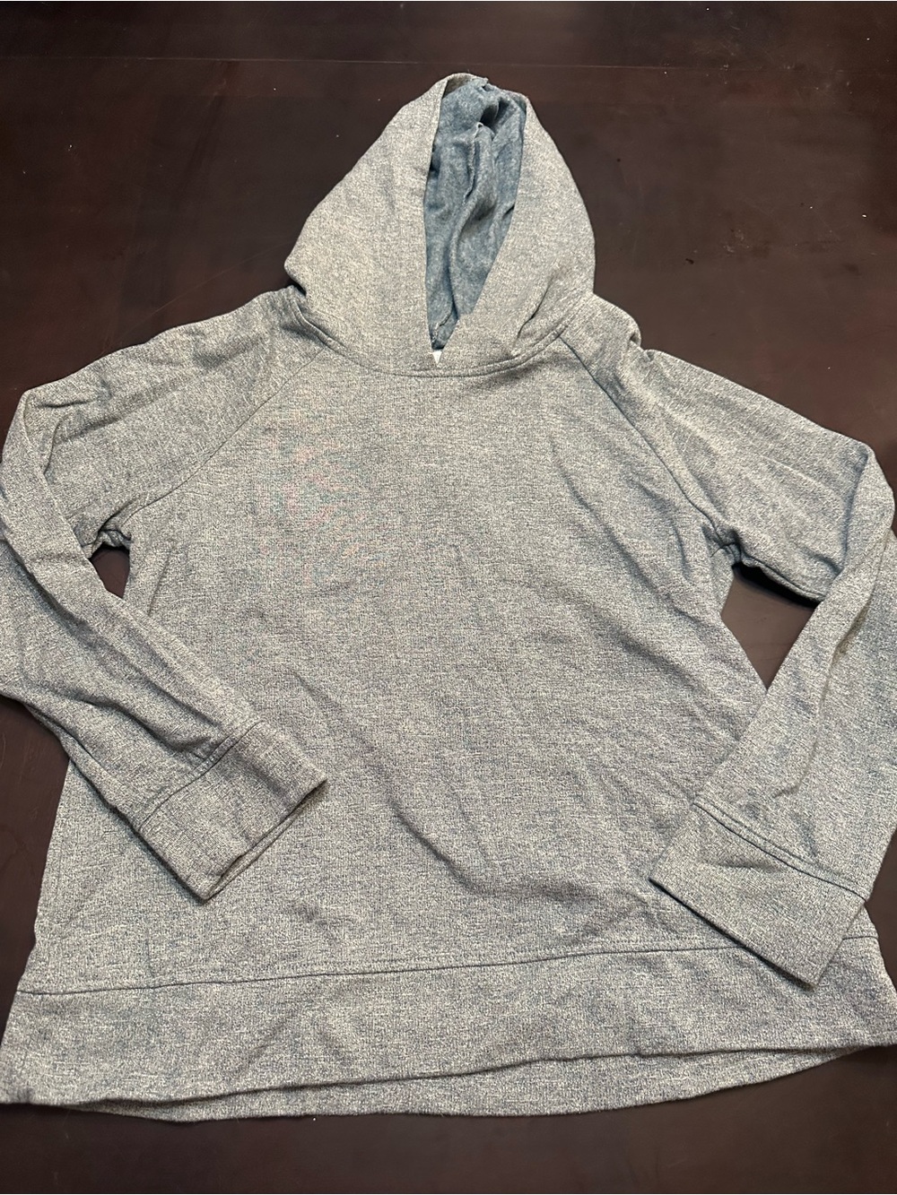 Market & Spruce Men's Light Heather Gray Zip-Up Hoodie Sweater